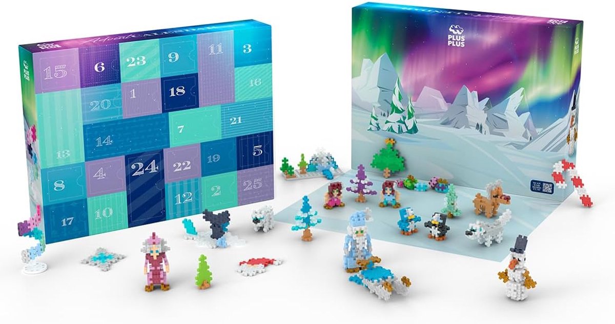 Santa’s Northern Lights™ Advent Building Calendar