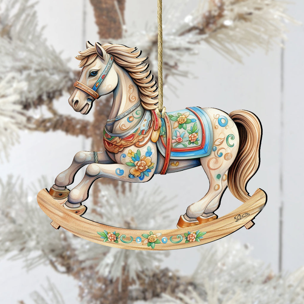 The Christmas Carousel™ Rocking Horse Ornament