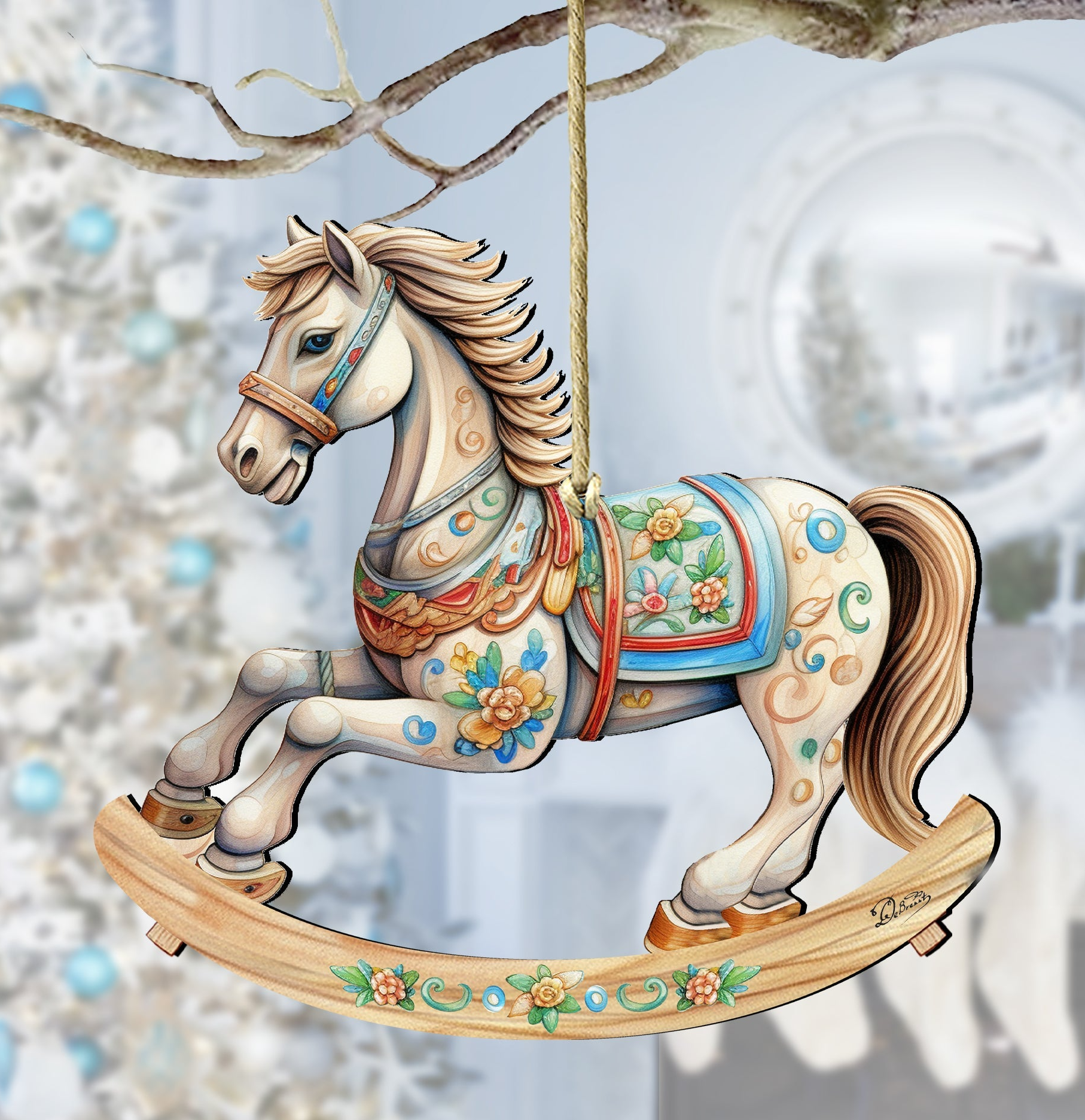 The Christmas Carousel™ Rocking Horse Ornament