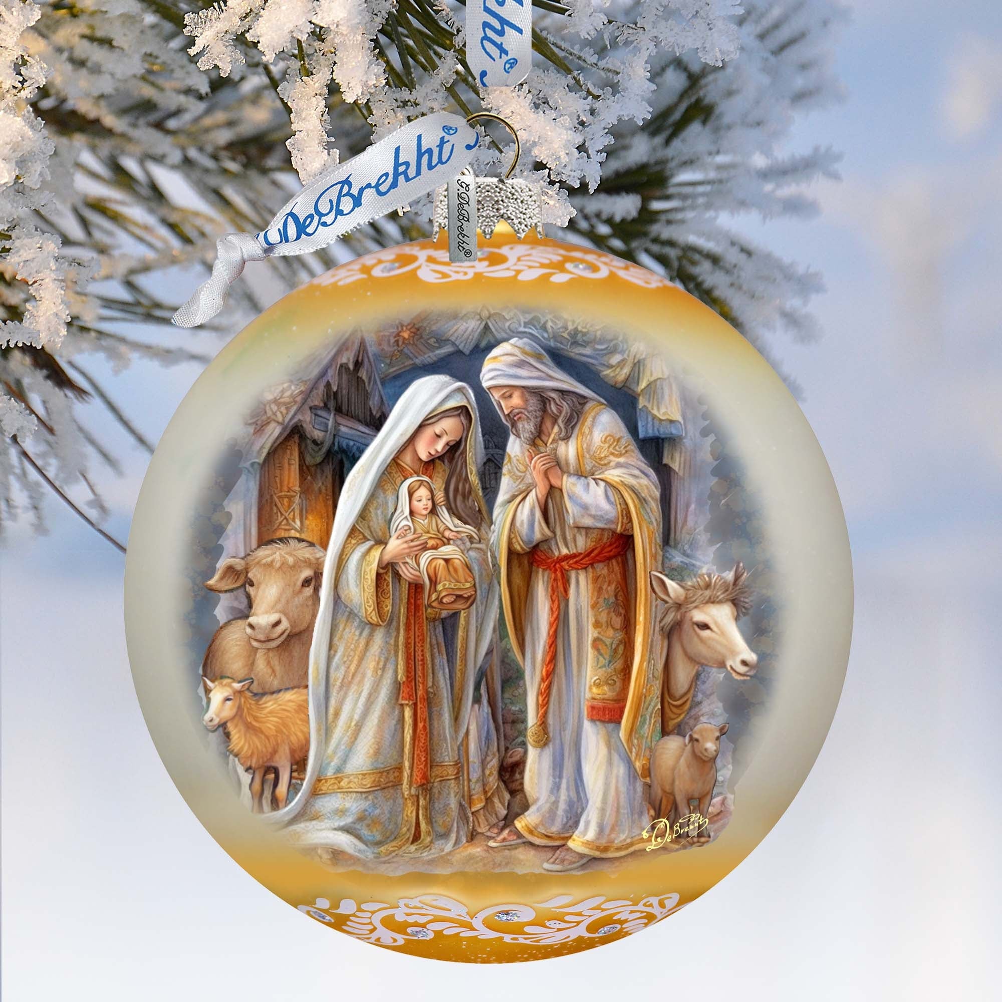 The Nativity Chronicles™ Limited Edition Glass Ornament