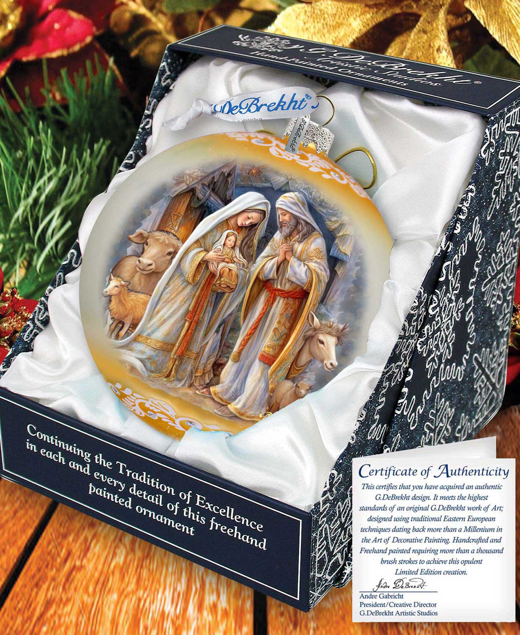The Nativity Chronicles™ Limited Edition Glass Ornament