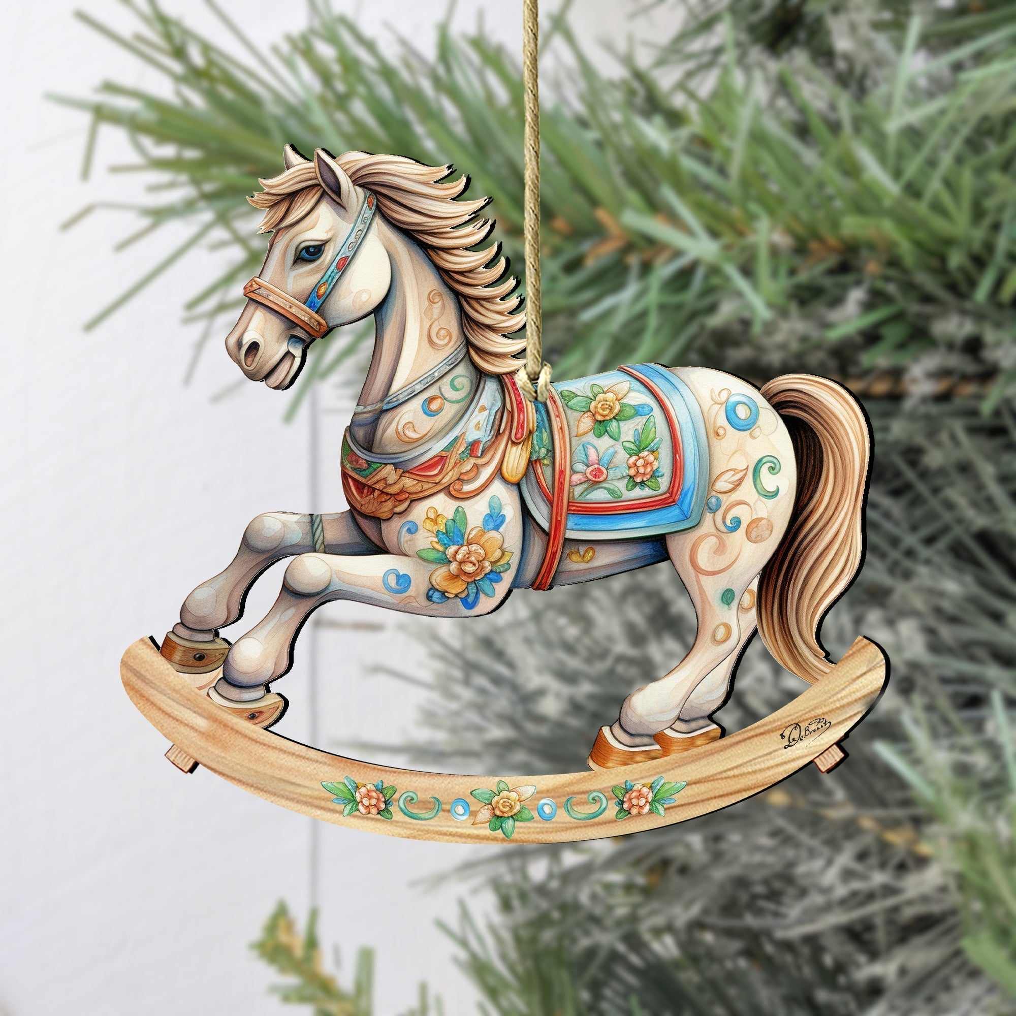The Christmas Carousel™ Rocking Horse Ornament