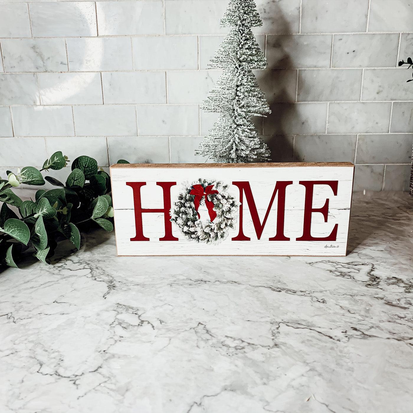 Home for Christmas™ Wooden Holiday Sign