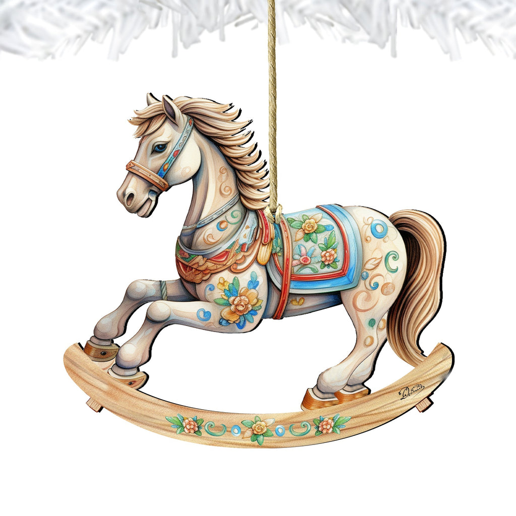 The Christmas Carousel™ Rocking Horse Ornament